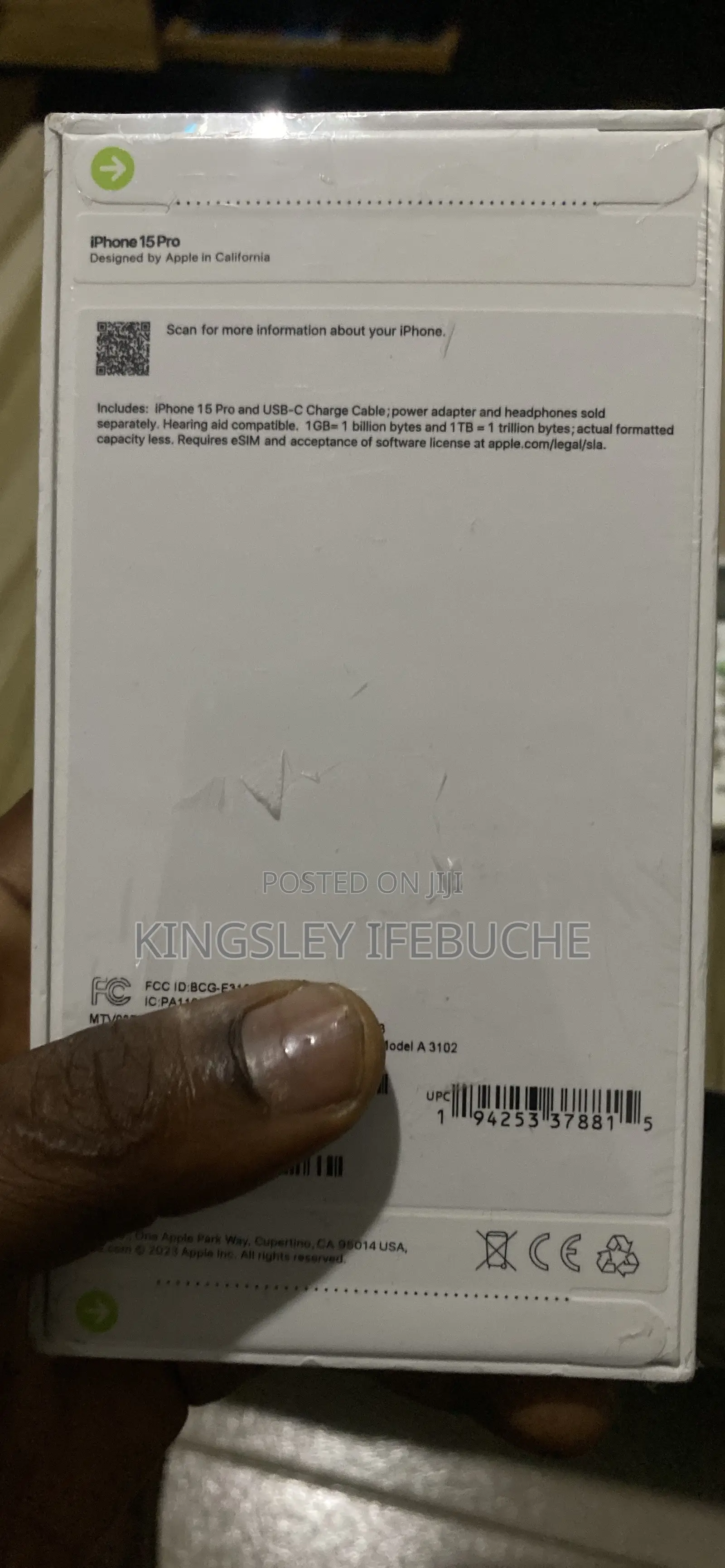 New Apple iPhone 15 Pro 512 GB