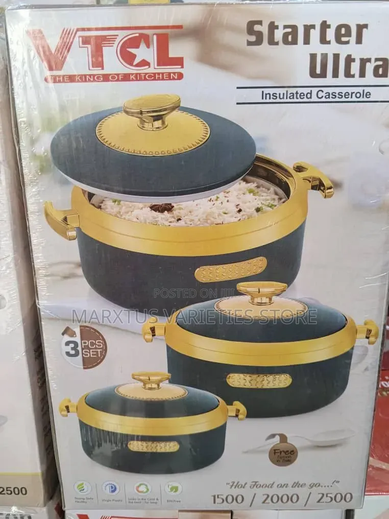 3pcs Insulated Casserole VTCL Starter Ultra