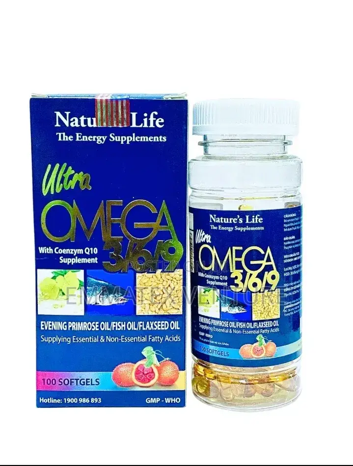 Ultra Omega 3-6-9 With Coenzyme X100