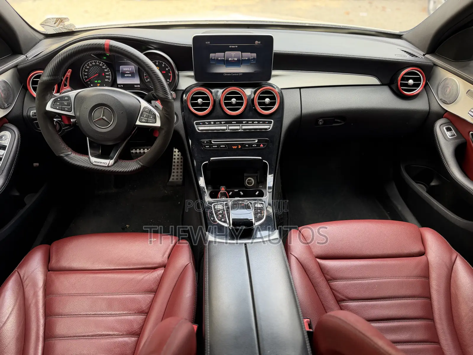 Mercedes-Benz C450 2016 White