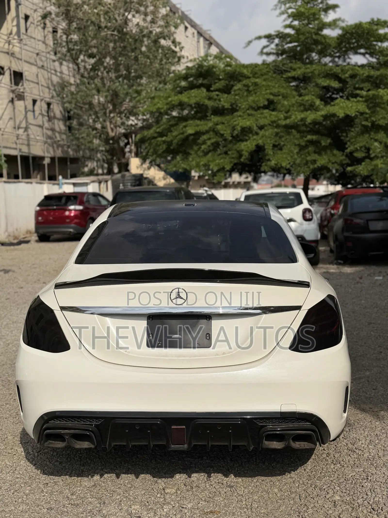 Mercedes-Benz C450 2016 White