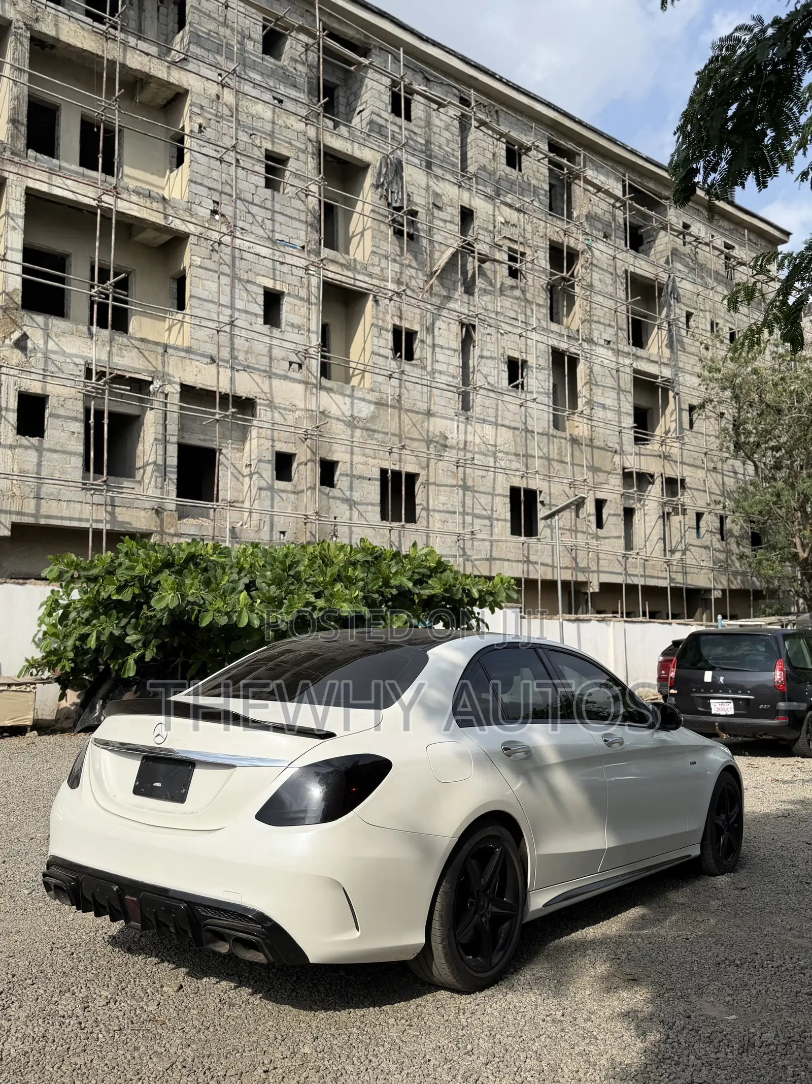 Mercedes-Benz C450 2016 White