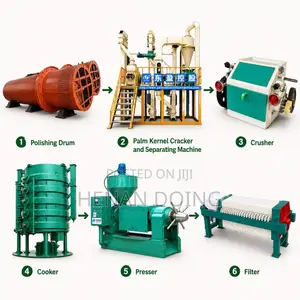1-10 Tonnes P/D Palm Kernel Oil Processing Extractor Machines For Sale