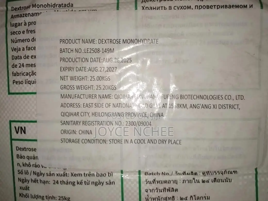 Dextrose Monohydrate