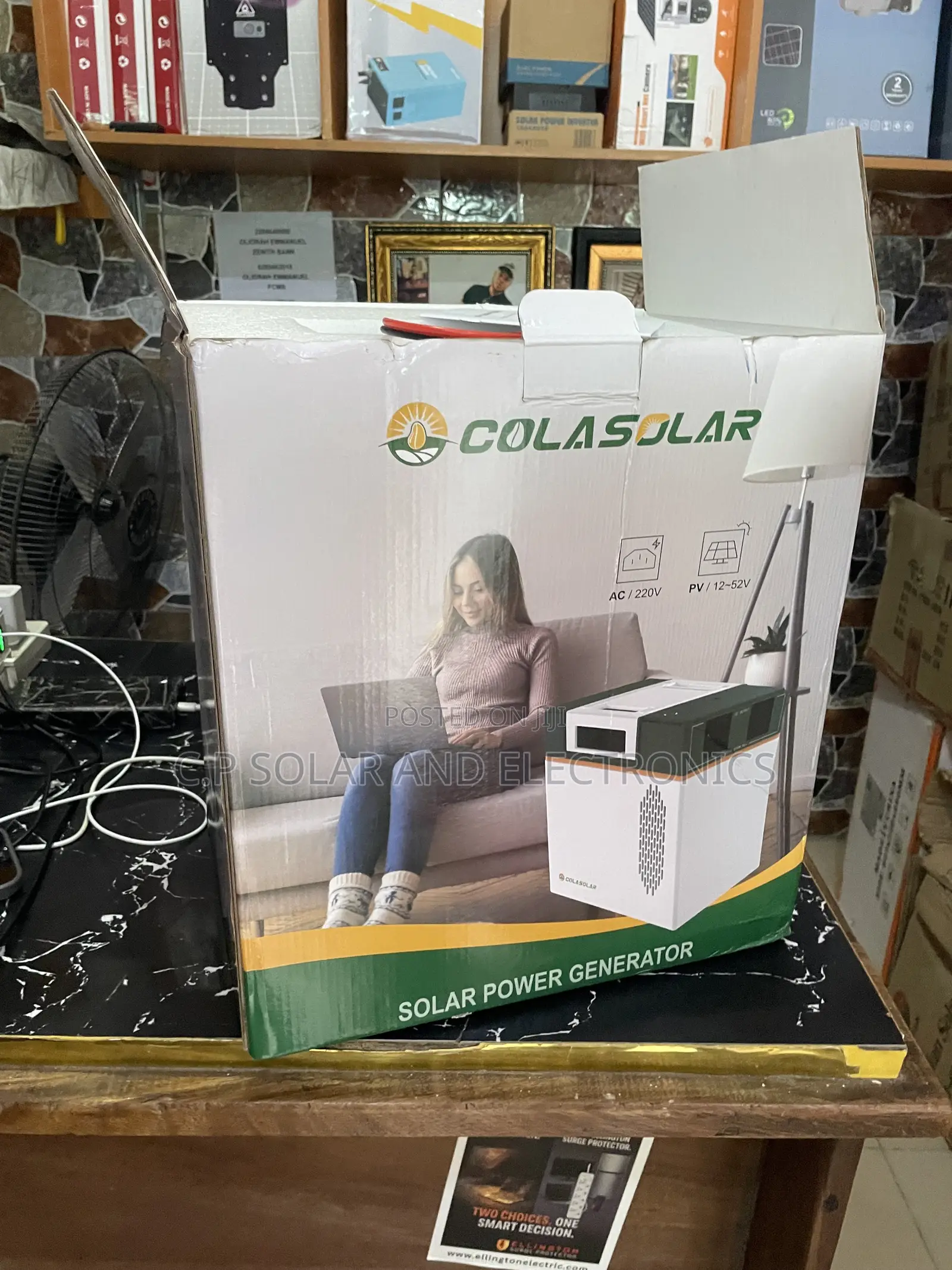 Cola Solar Generator 2000w