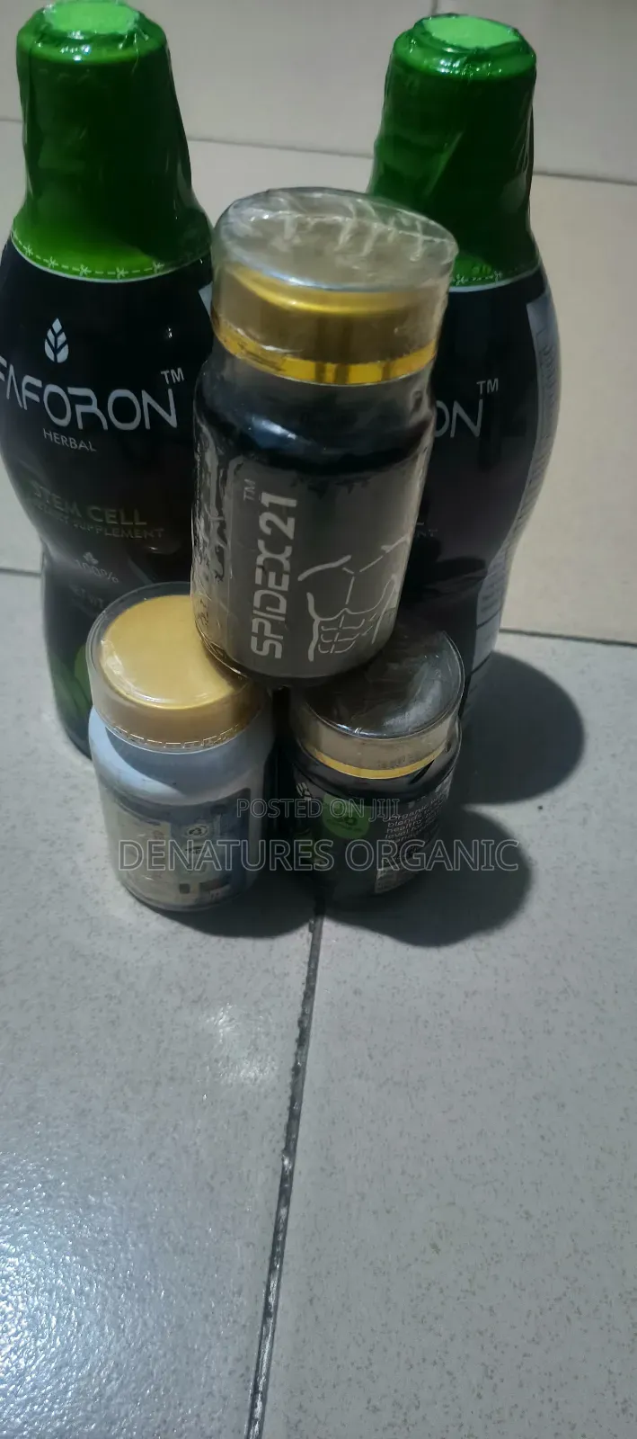 Faforon Herbal Stemcell Spidex15, Spidex19 Kosofe Lagos Distributor
