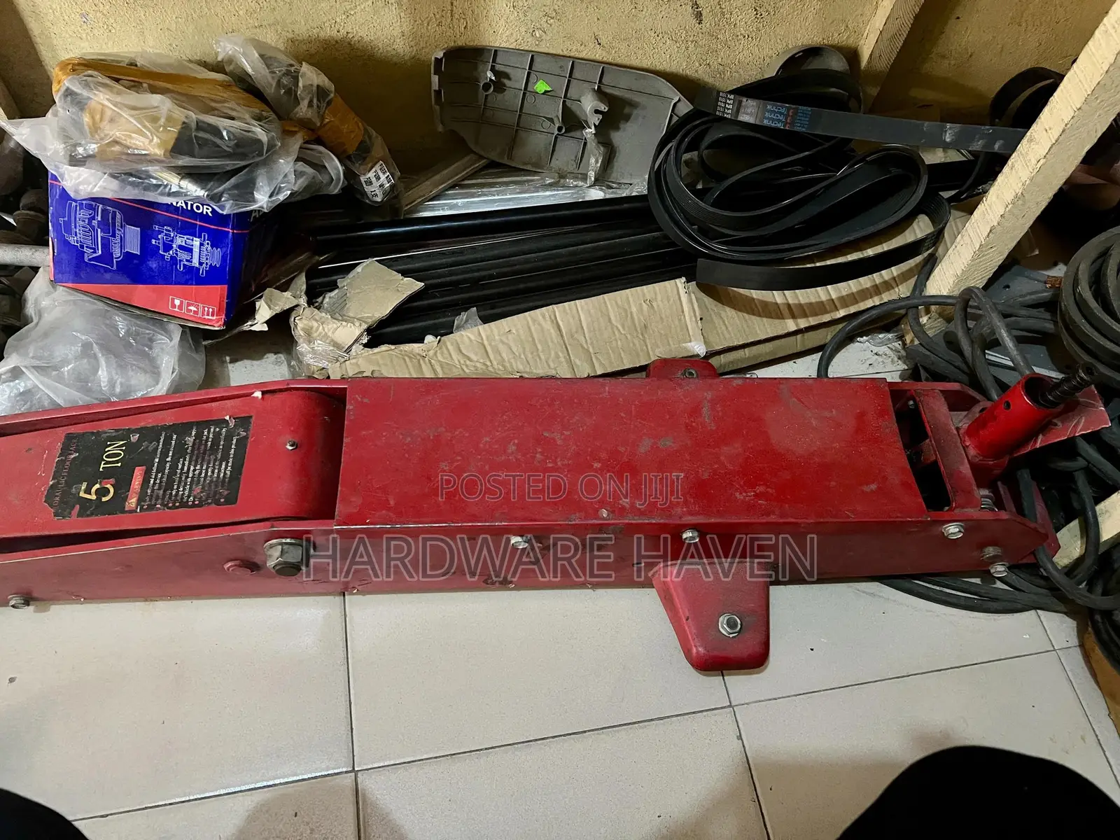 Long Chasis Floor Jack
