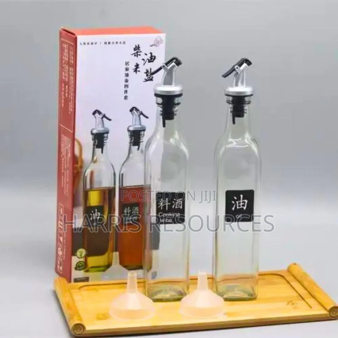 Oil and Vinegar Bottle Dispenser
