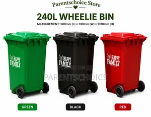 240l Outdoor Wheelie Bin