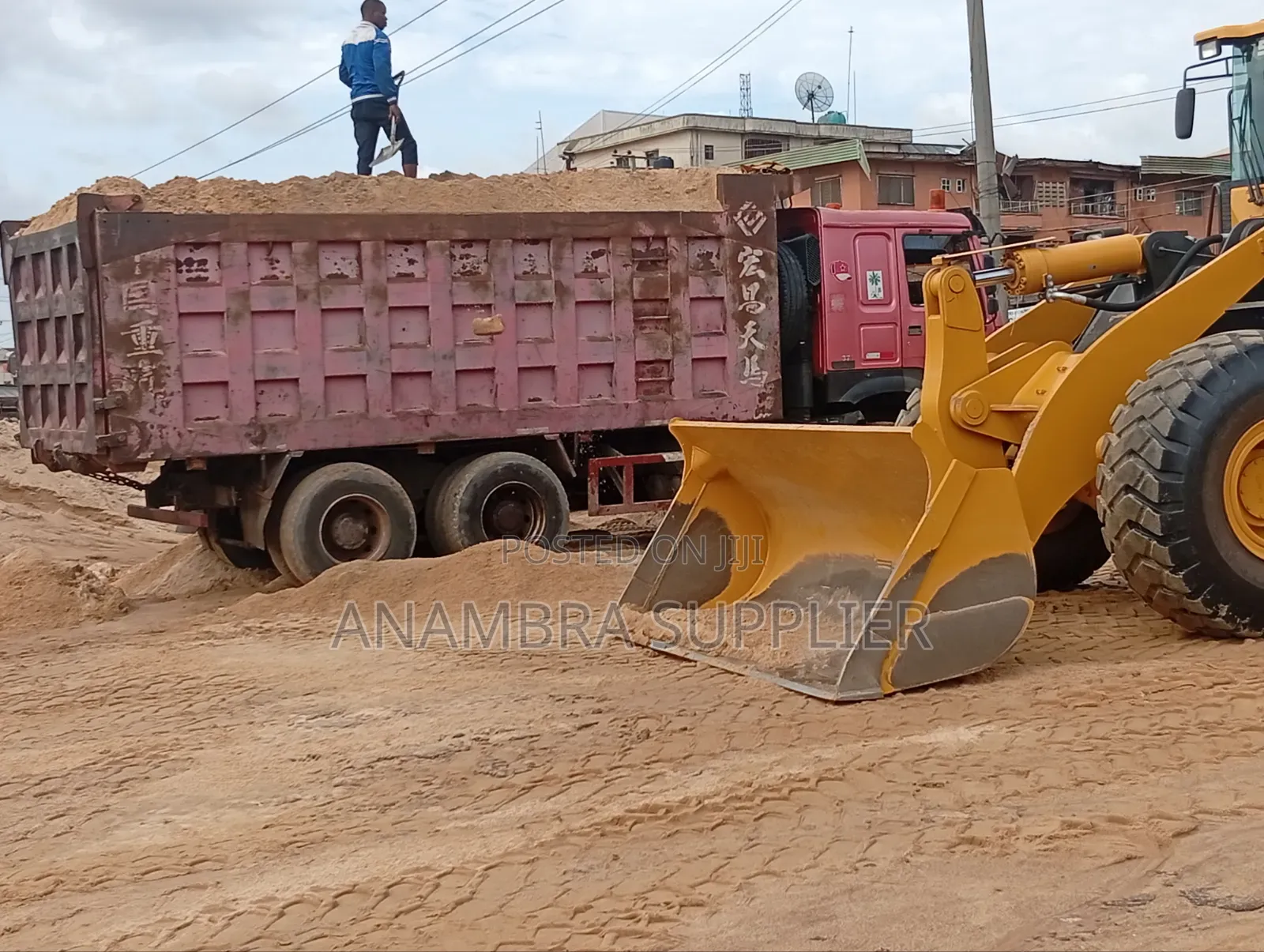 45 Tons Premium Sharp Sand Delivered to Orumba