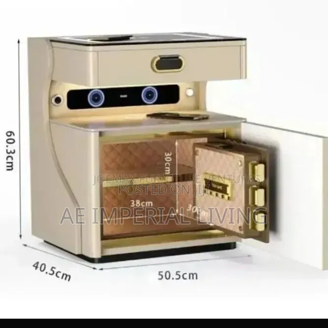Fireproof Side Drawer With Wirless Charger