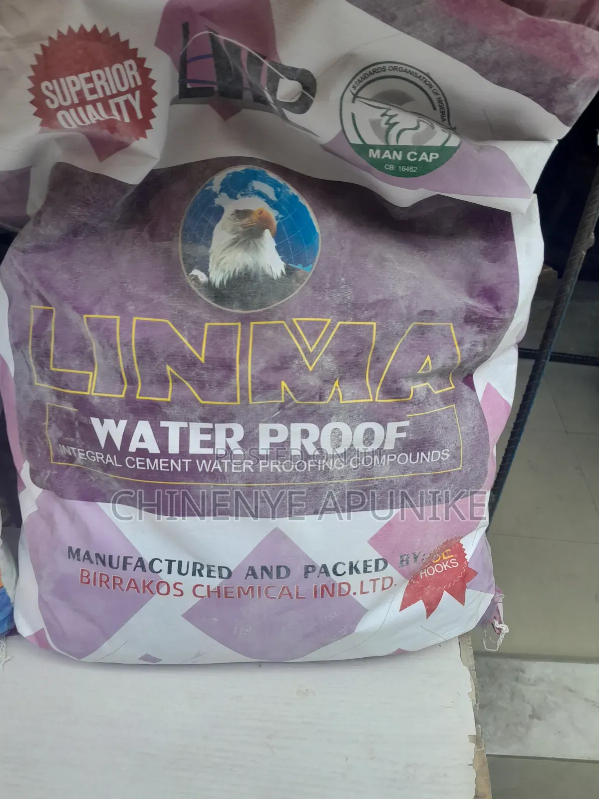 Linma Waterproof Cement Very Good for Constructions