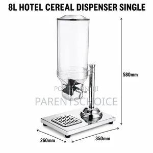 Cereal Dispenser- Single 8 Litre / Double 16 Litre