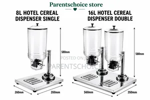 Cereal Dispenser- Single 8 Litre / Double 16 Litre