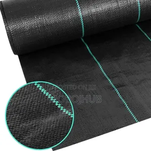 Uv Stabilized Woven Ground Cover Fabric Breathable Weedmat (2m×100m)