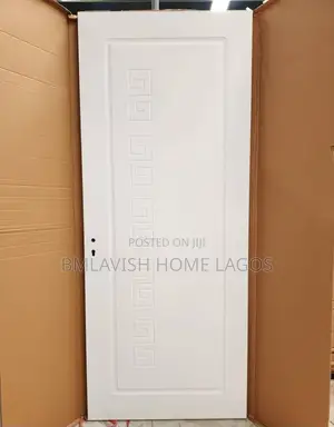 Real White HDF Imported Rooms Doors