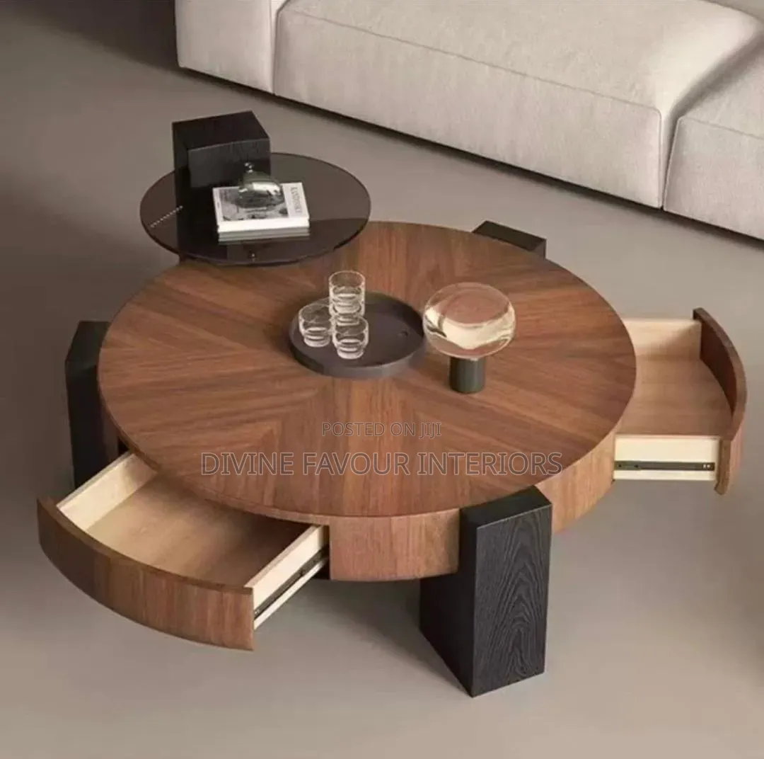 Modern Wood Center Table