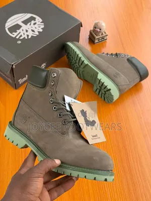 Luxury Timberland Green Color Boot for Men