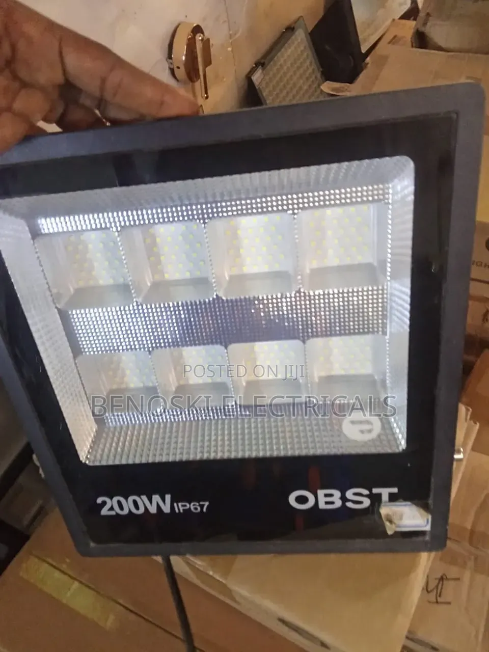 Obst Powerful 200w Solar Floodlight With Remote Control