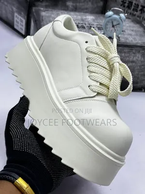 Designer Stock Shoe White for Men