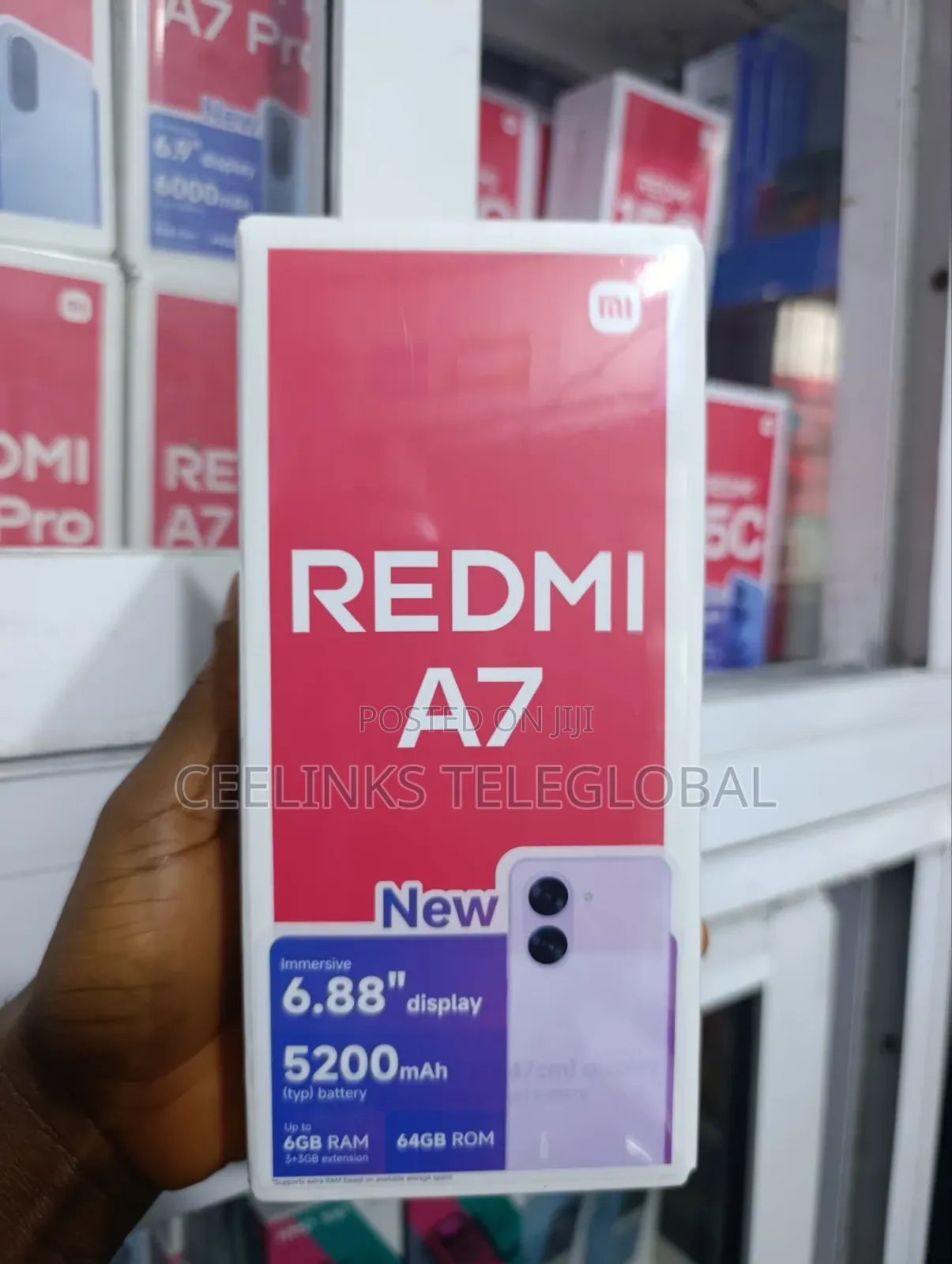 New Xiaomi Redmi A7 64 GB Black
