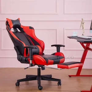 Adjustable High Executive Office- Gaming Chair With Footrest