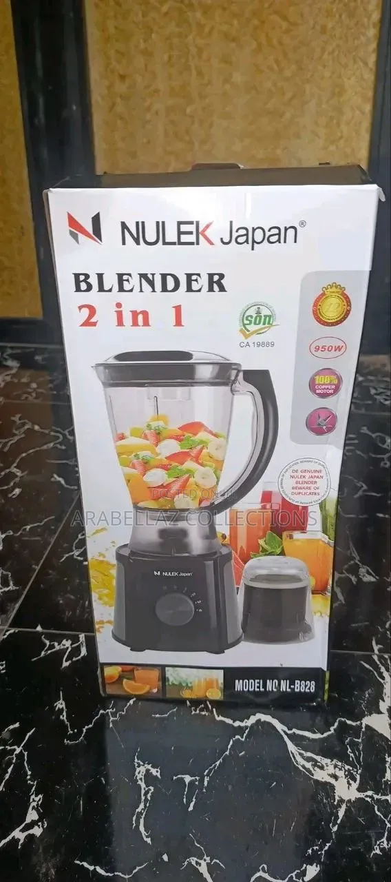 Nulek Japan 2-in-1-Power-Blender