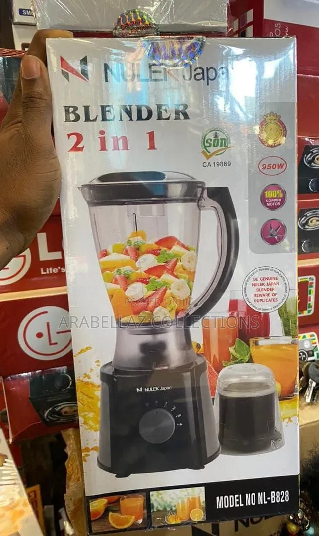Nulek Japan 2-in-1-Power-Blender