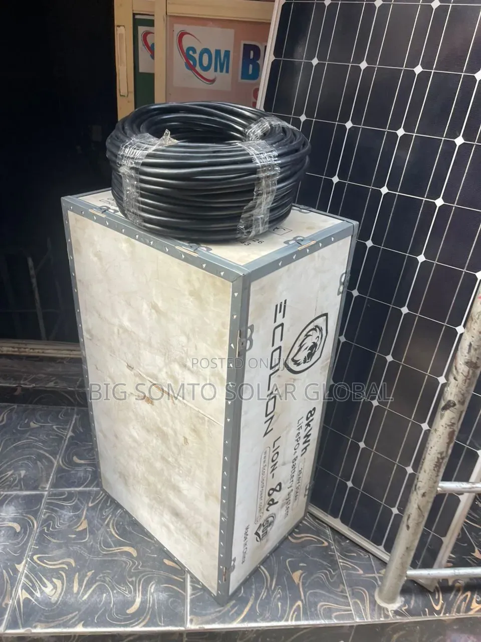 8kwh/24v Ecolion Lithium Battery