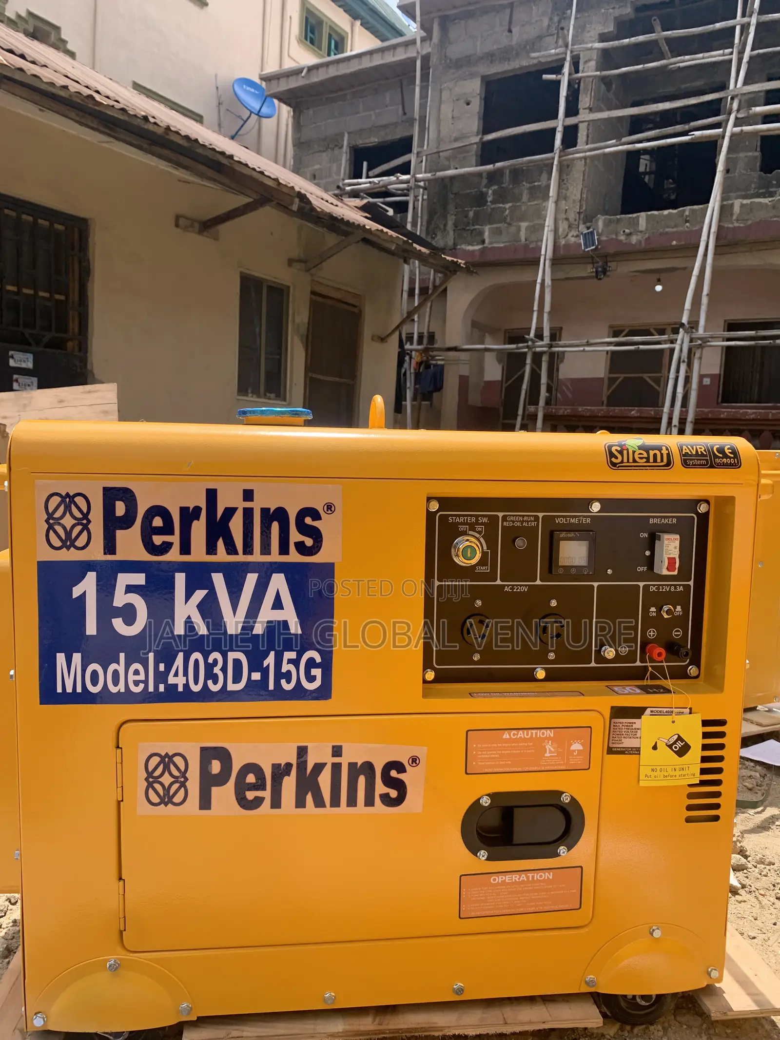 Fuel-Efficient Perkins 403d-15g 15kva Gene