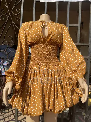 Bubble Gown With Sleeves