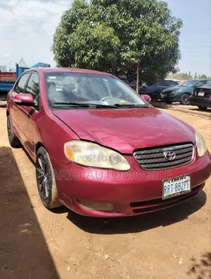 Toyota Corolla Sedan Automatic 2004 Red