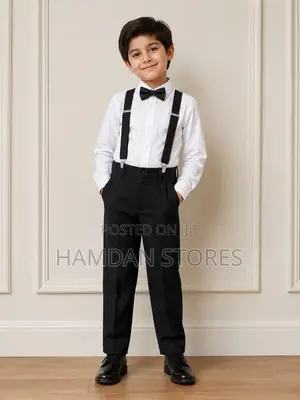 Children Shirt, Waist Coat, Trouser and Suspender