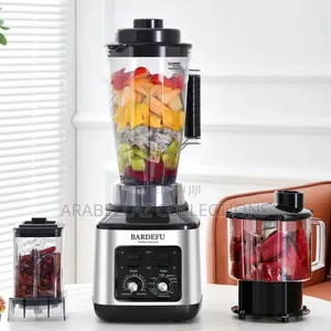 8-in-1 High-speed Electric Blender 4l Stainless Steel