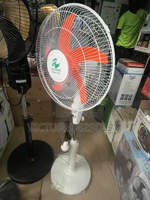 Solar 16inch Rechargeable Fan Available