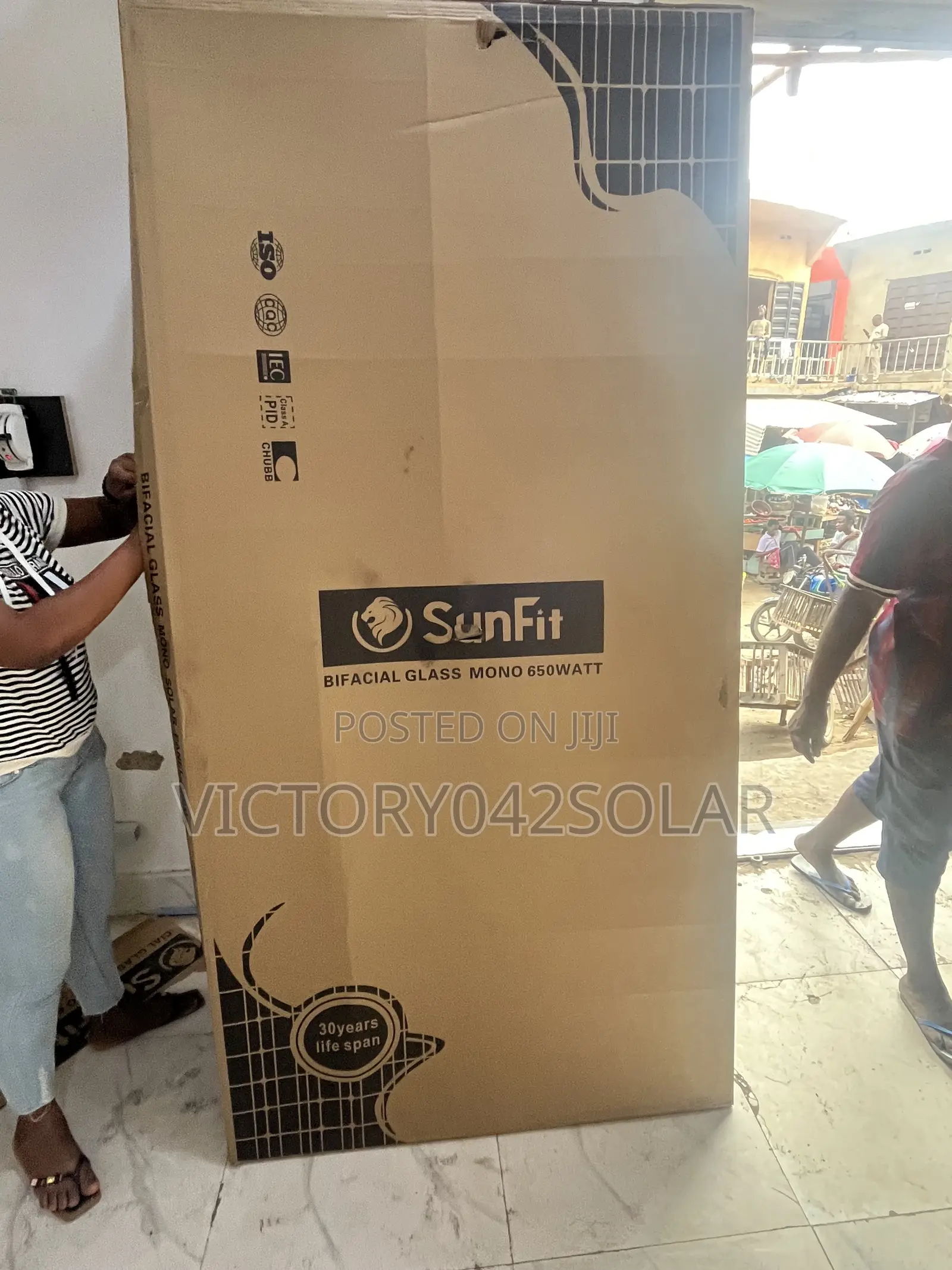 Bificial Glass 650w Solar Panel Available