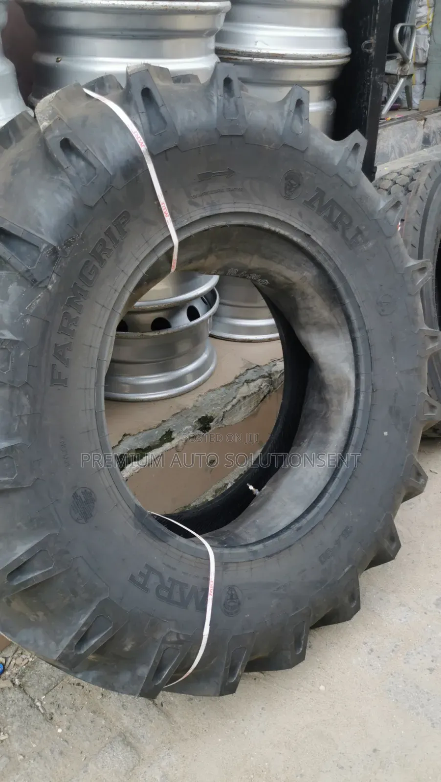 Brand New 18.4-30 MRF Tractor Tyre