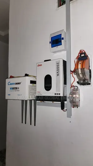 2kva /12v Solar Hybrid System Installation