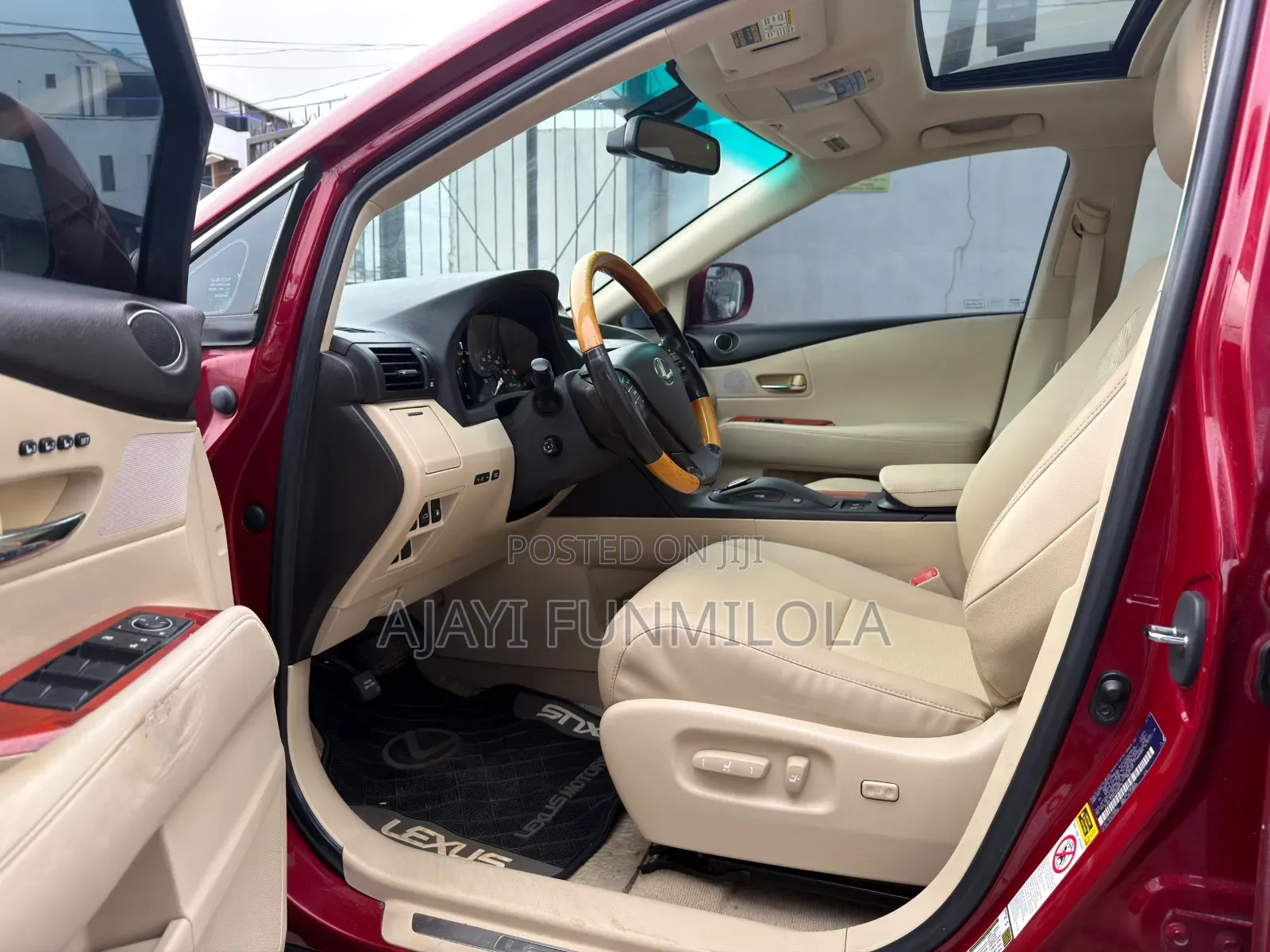 Lexus RX 2010 Red