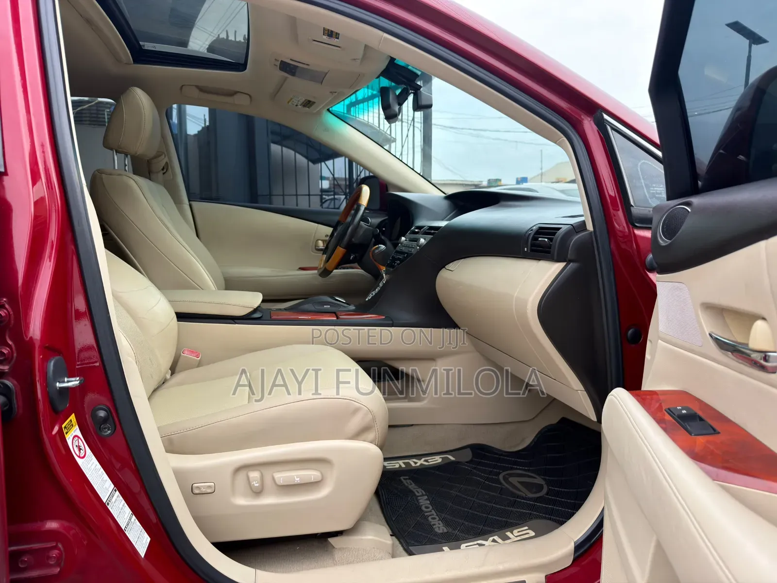 Lexus RX 2010 Red
