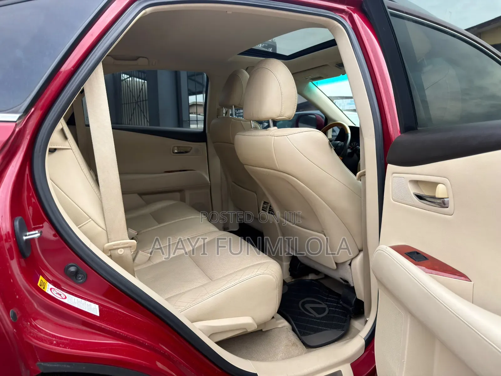 Lexus RX 2010 Red