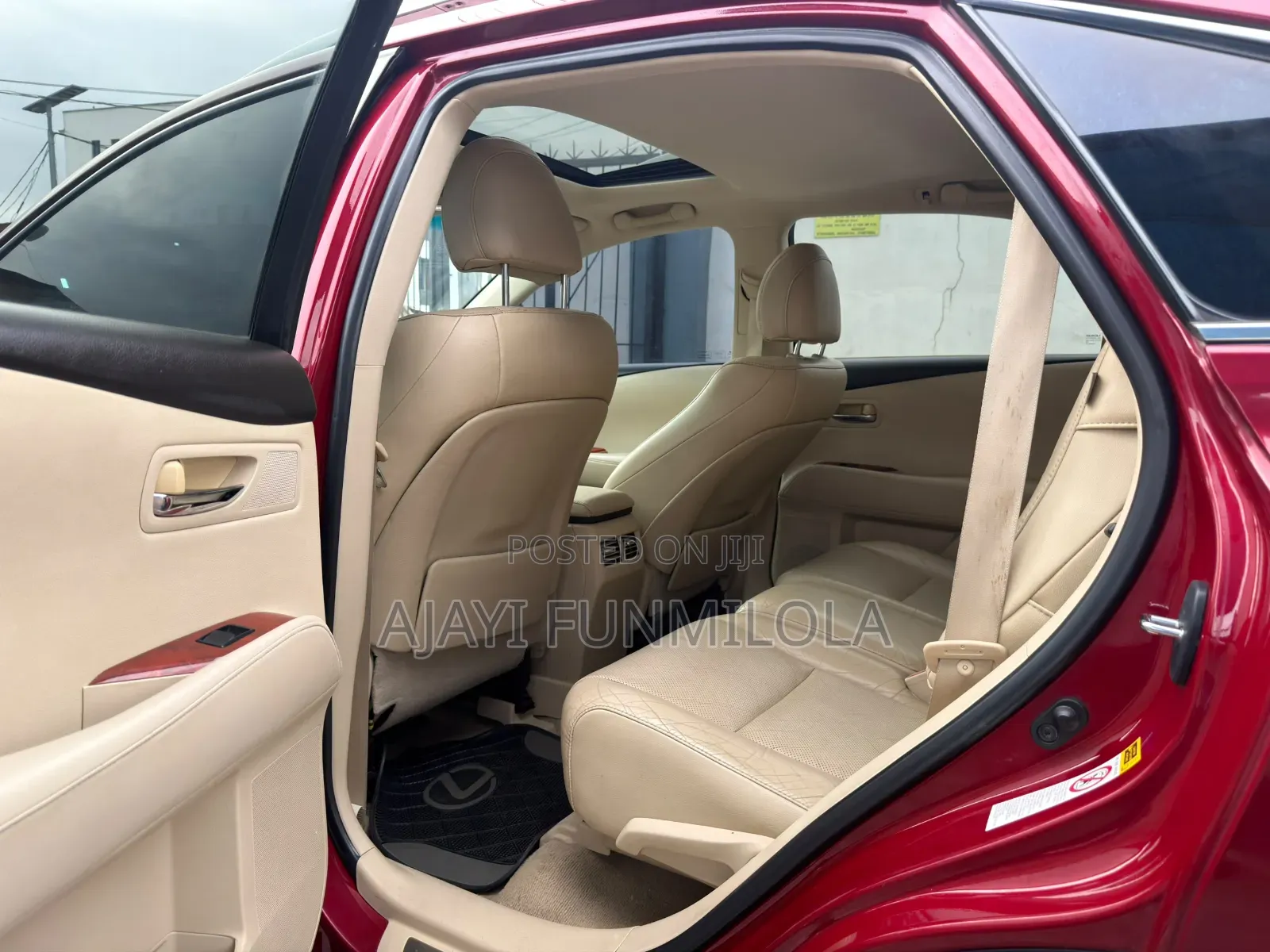 Lexus RX 2010 Red
