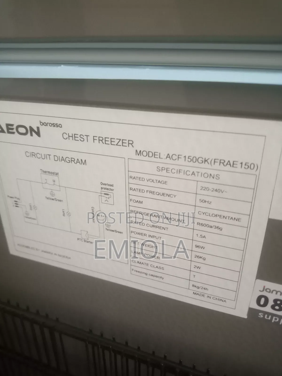 Deep Freezer