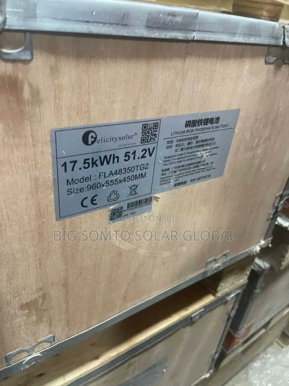 17.5kwh Felicity Lithium Battery