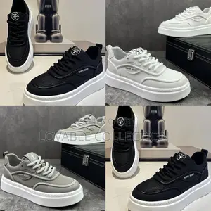 Happy Heart Unisex Solid Sneakers