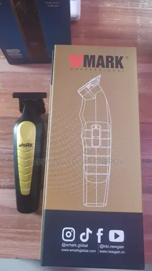 Wireless Wmark Portable Clipper With Dual Type-C Charger Input Stand