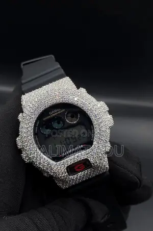VVS Moissanite Diamond G-Shock