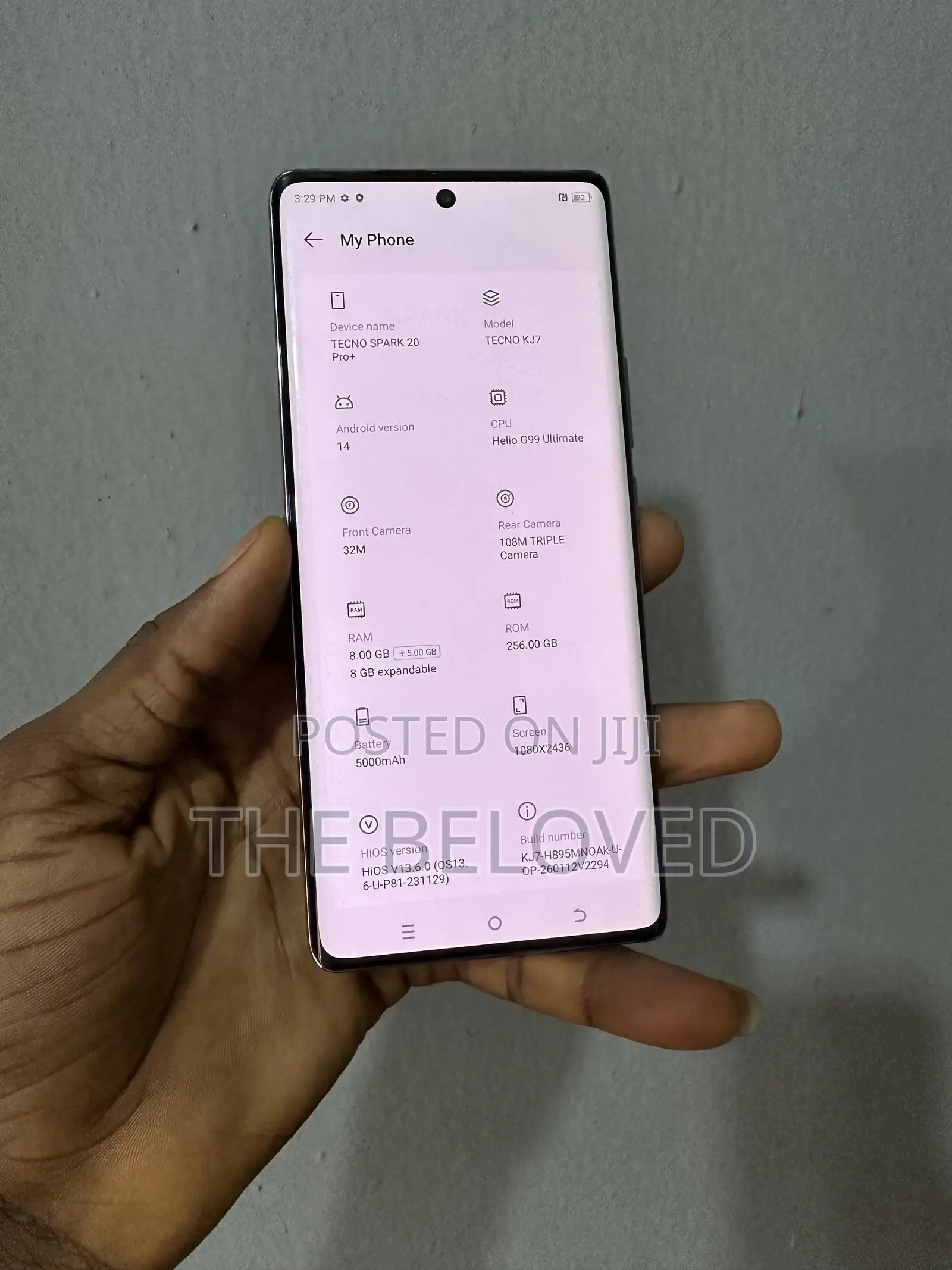 Tecno Spark 20 Pro Plus 256 GB White