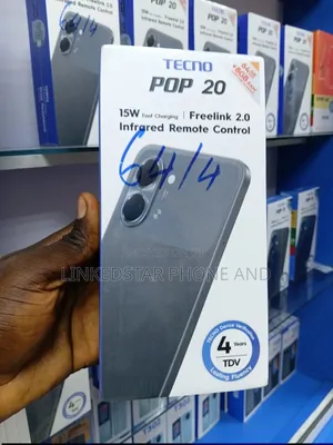 New Tecno Pop 20 64 GB Black