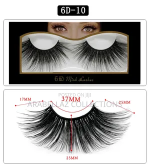 6d Faux Mink Full Strip False Eyelashes